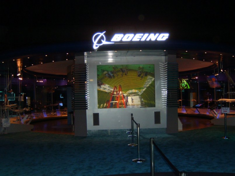 Boeing Pavilion Entry